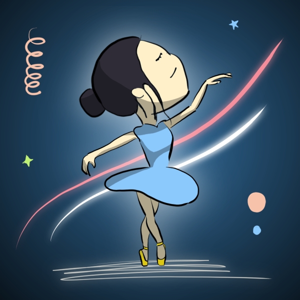 dancing girl