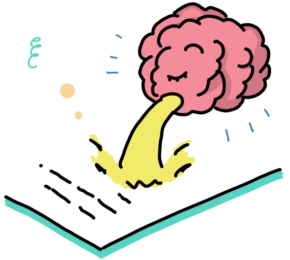 brain vomiting thoughts on morning pages