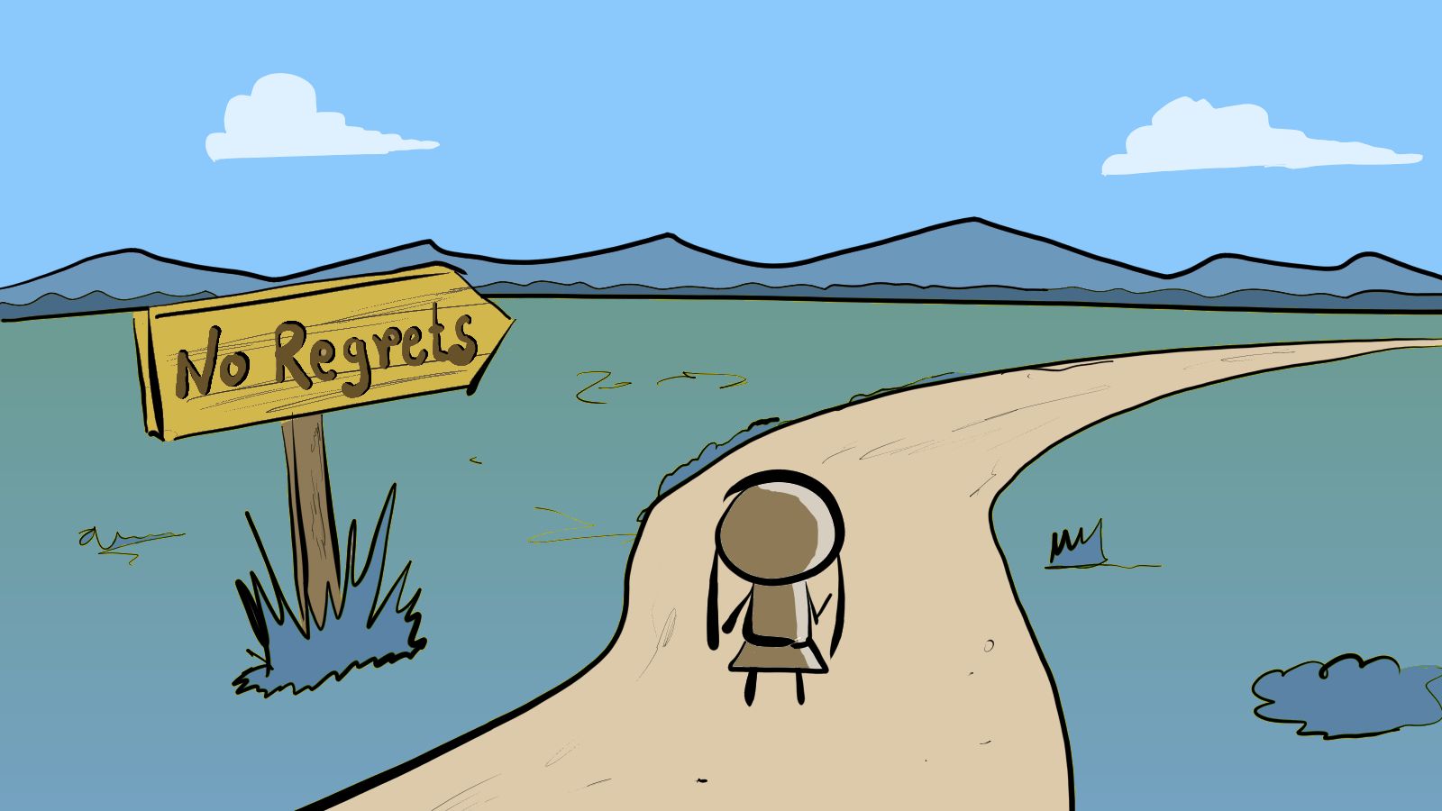 taking a no regret path